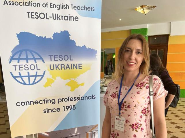 Доц. Орислава Іванців - учасниця конференції TESOL-Ukraine Convention 2024